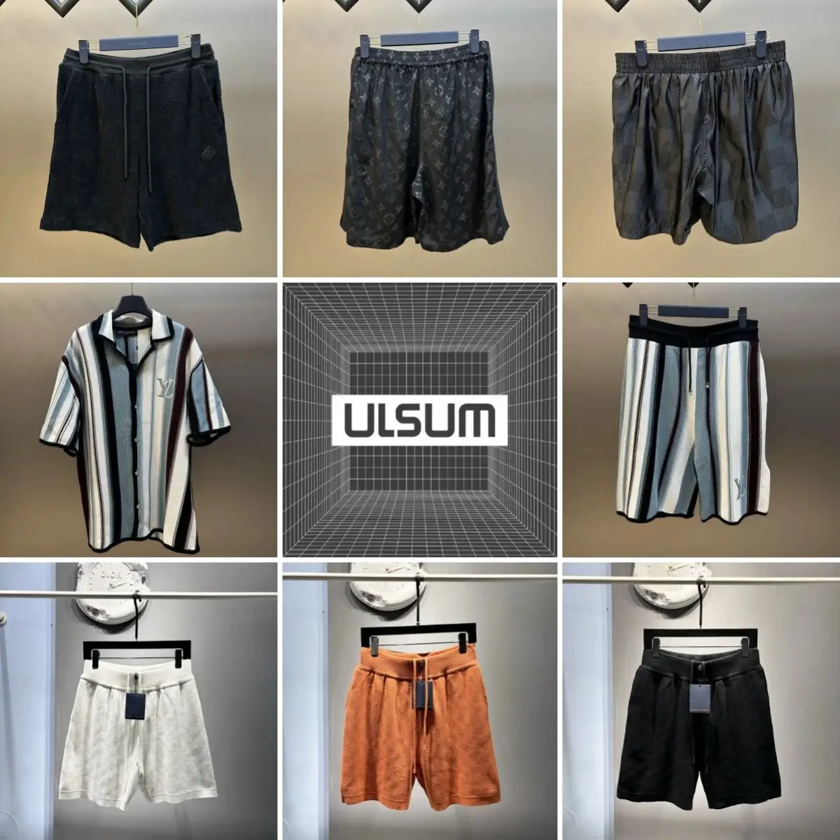 2025ss V111111uitton DG FD Beach shorts