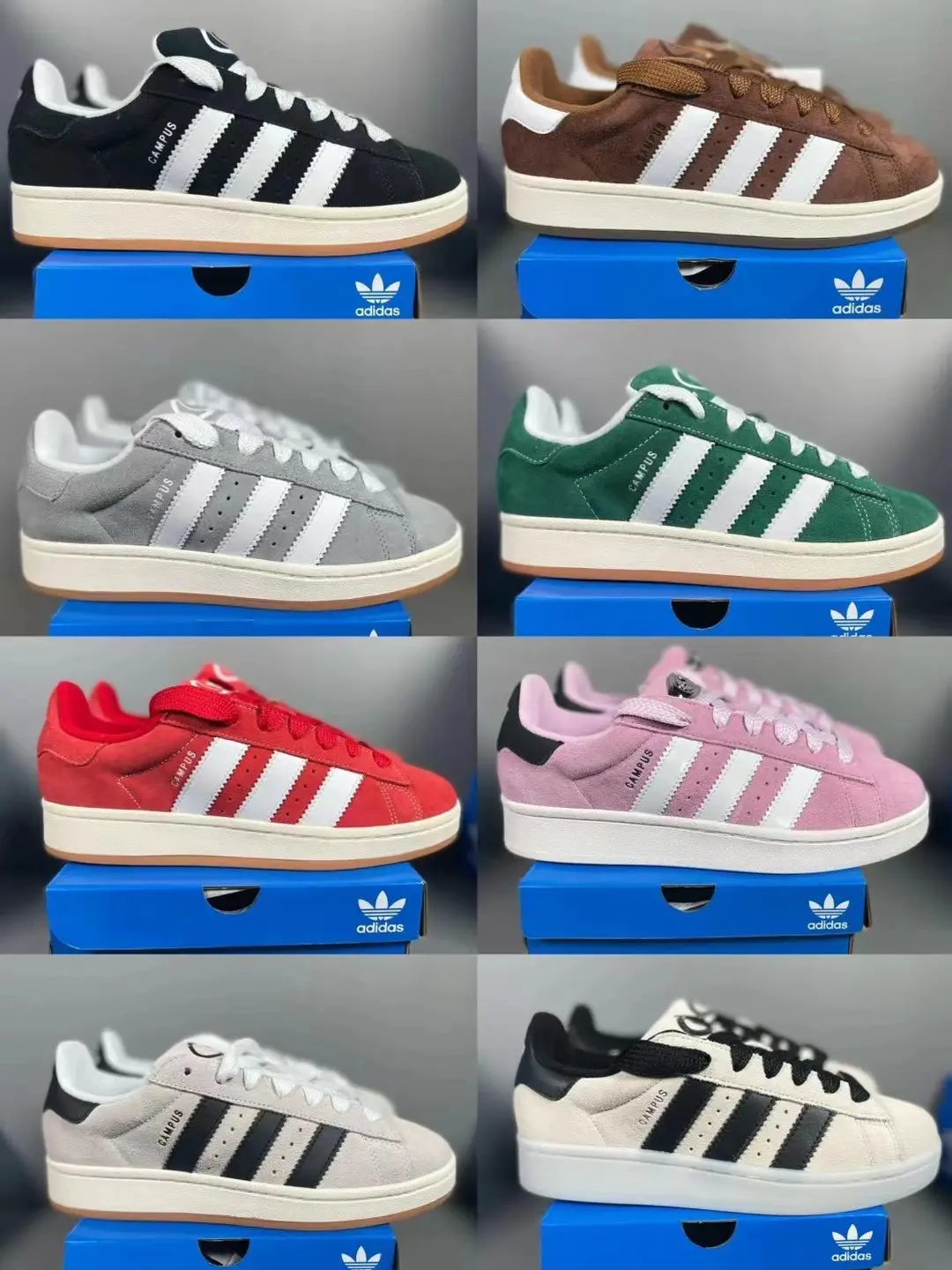 【ABC8】College Series Bread Style Retro Casual Sneakers