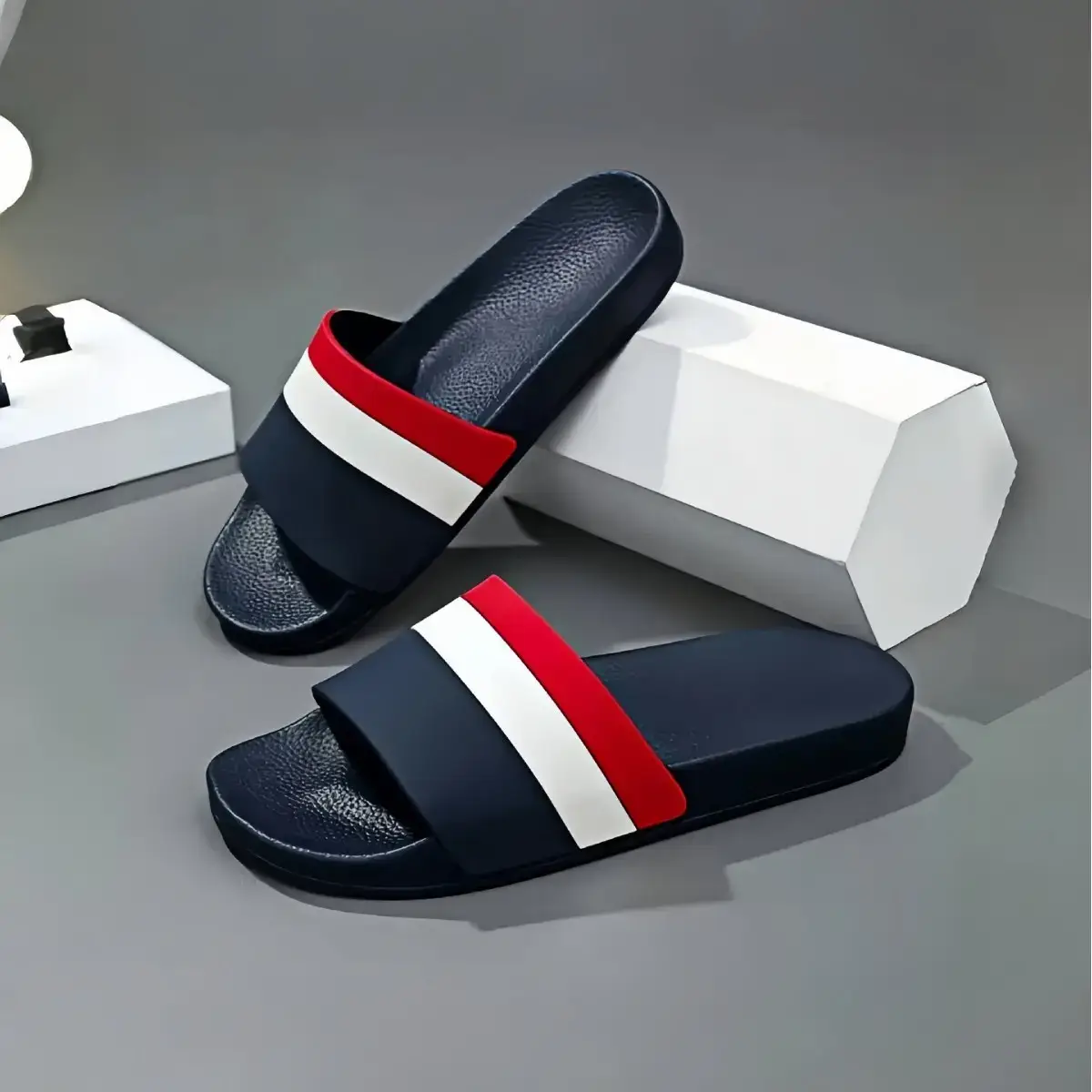 Direct Sales in Stock, Summer Home Non-Slip and Wear-Resistant Couple Style, High-Looking Pvc, Comfortable and Durable, Can Be Shipped on Behalf of Others