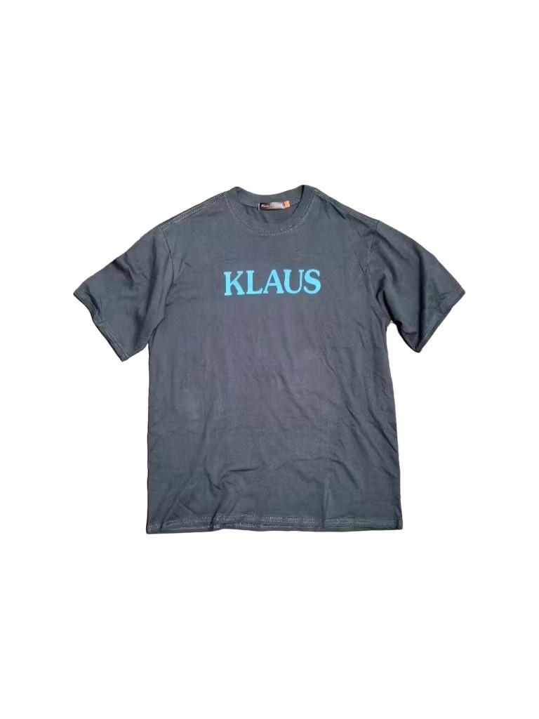 Lmyer Undercover 06Ss Klaus Band Notes Distressed Washed Printed T-Shirt Short Sleeves