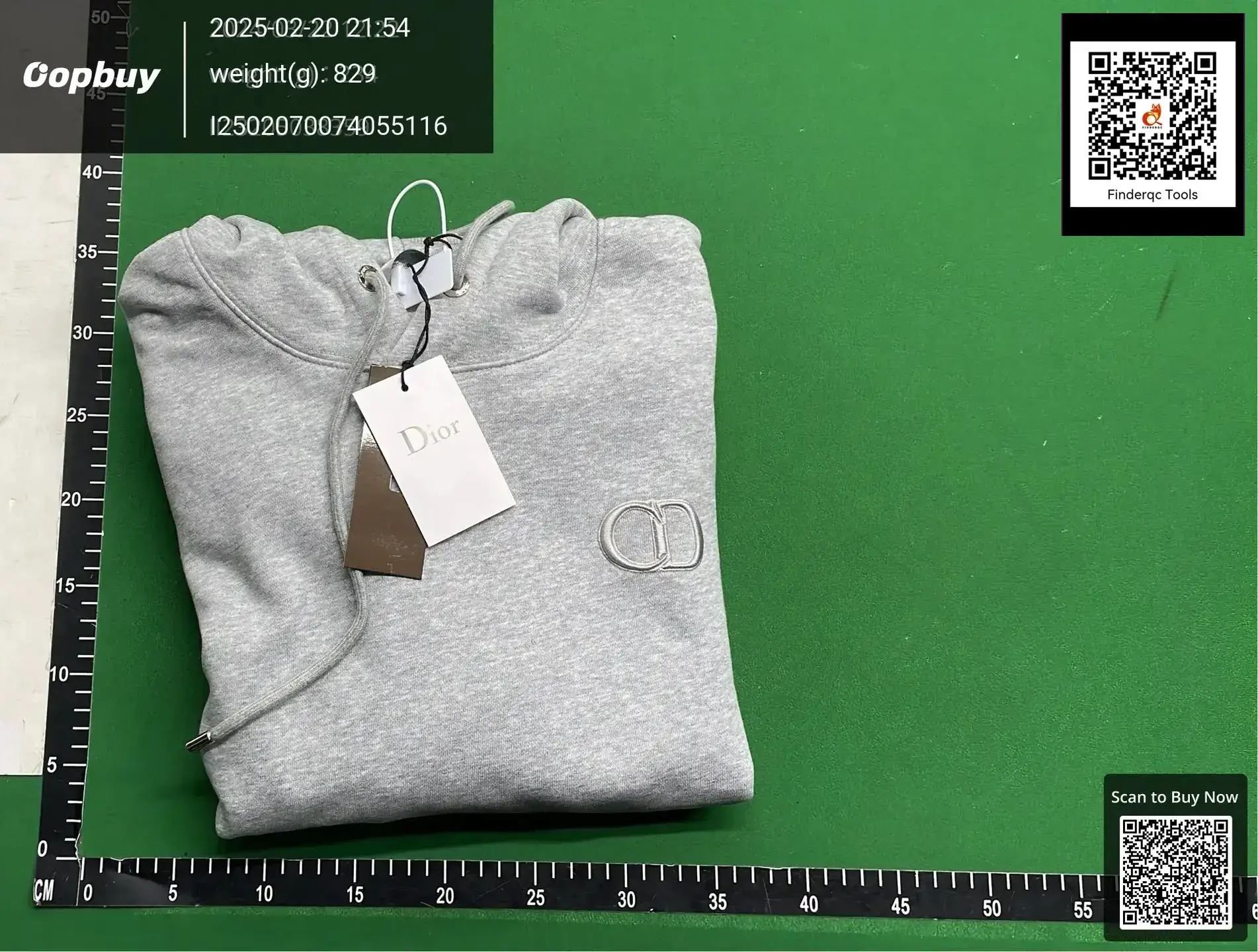 Nanyou Correct Version D Family Autum New Letter Concave and Convex High-Density Embroider Hooded Sweatshirt for Men and Women