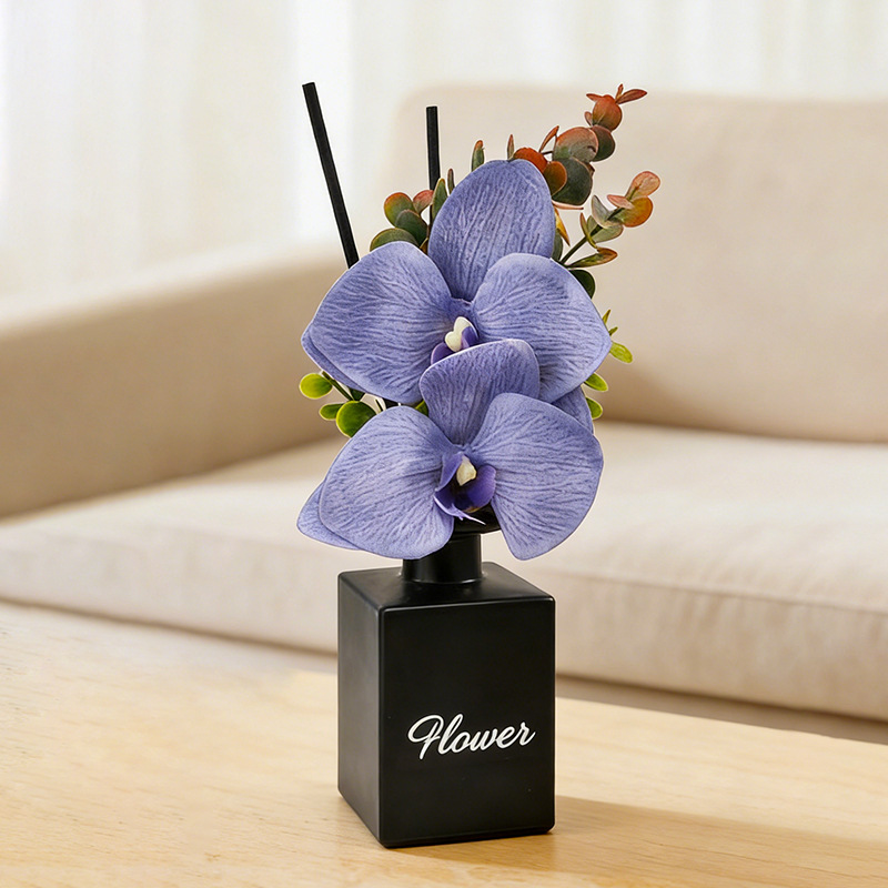 Butterfly Orchid Floral Aromatherapy Ornaments, Aromatherapy for Home Use, Bedroom, Bathroom, Air Freshener, Flameless Aromatherapy, Hotel Aromatherapy
