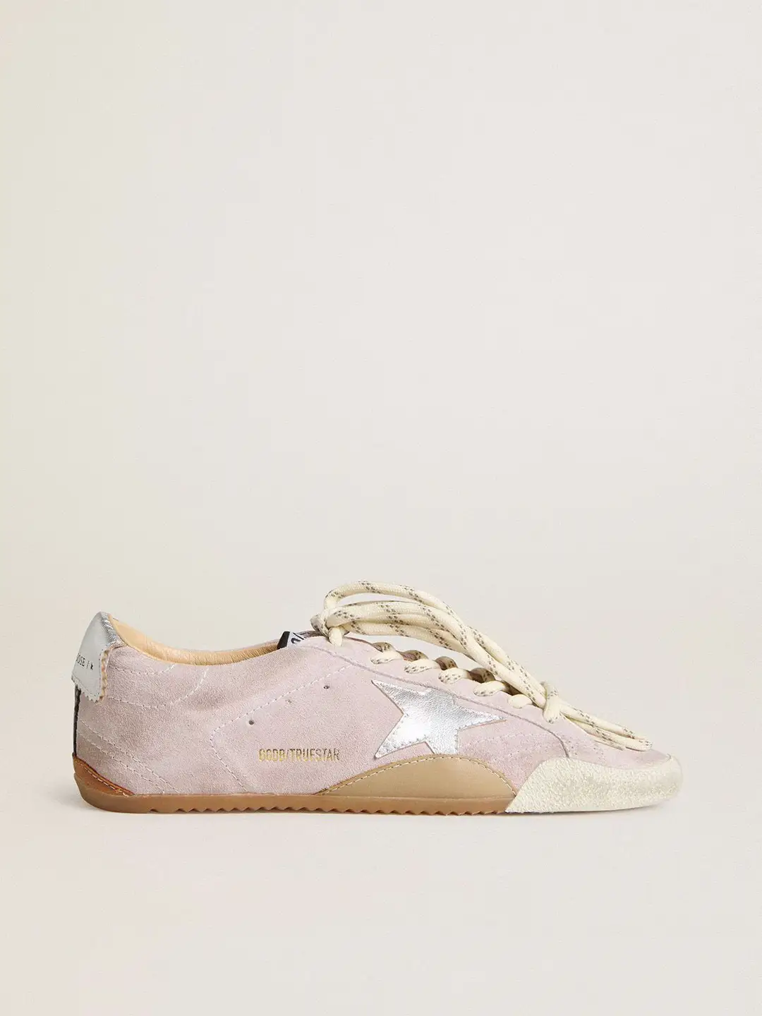 2025 New Genuine Leather Star Shoes for Women, Thick-Soled Height-Increasing Sneakers, White Shoes, Distressed Shoes