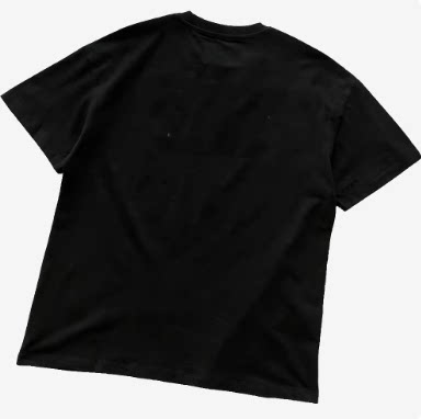 Left Four-Point Rear Calendar with a Circle at 6 O'Clock, Two-Tone Short-Sleeve T-Shirt 77053108