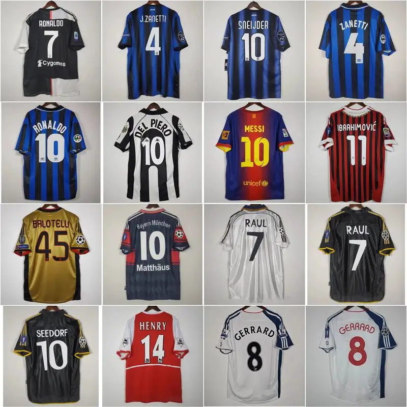 ReÓtro classic star number printed club football jersey 2www.spreadsheetsfind.com