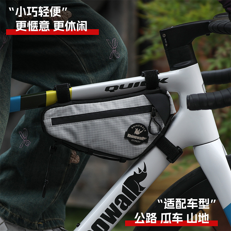Rhinowalk Rhino Walk Road Bike Triangle Bag Urban Cycling Multifunctional Bicycle Bag
