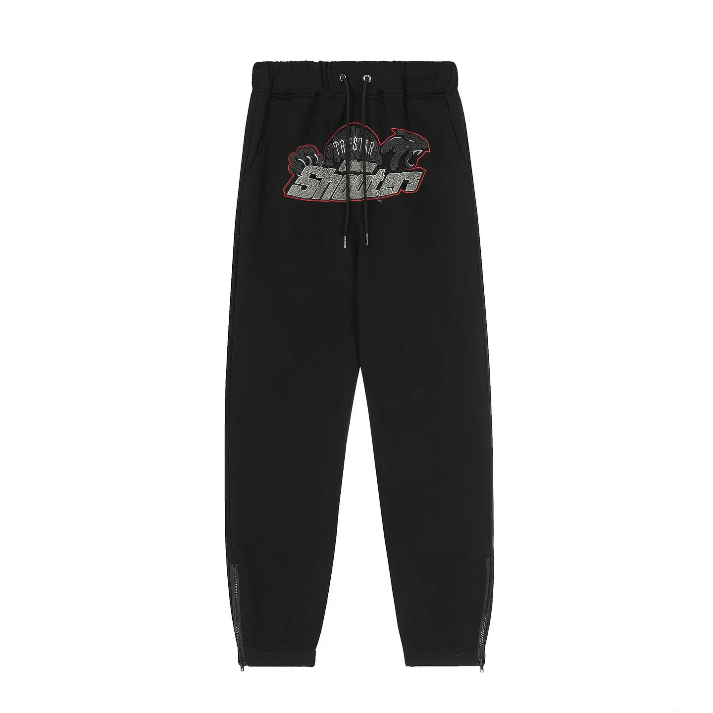 [DX25] Letter towel embroidery men and women couple loose casual sweat pants pants