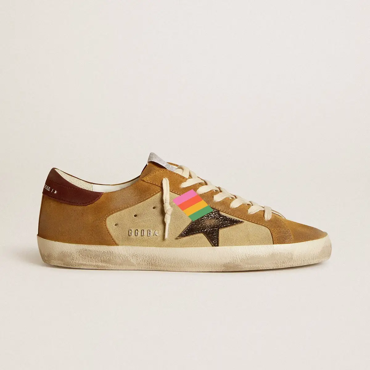 Super-Star Series 2025 Spring and Summer New Vintage Cow Velvet Handmade Old Small Dirty Shoes Men's and Women's Casual Board Shoes