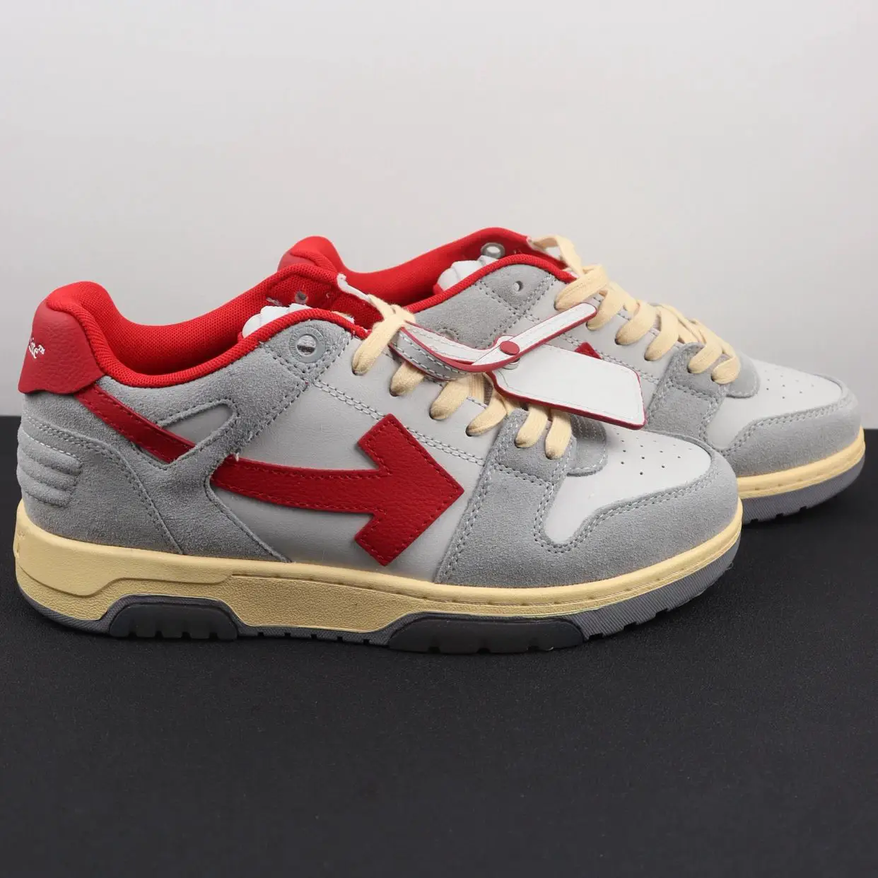 OFF-White Out Of Office 联名！ OK版！灰红！尺码36-47全码出货！