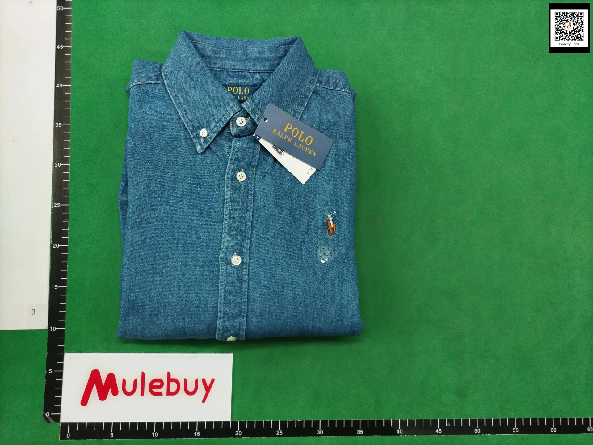 Polo Ralph Lauren Men's Long Sleeve Denim Shirt