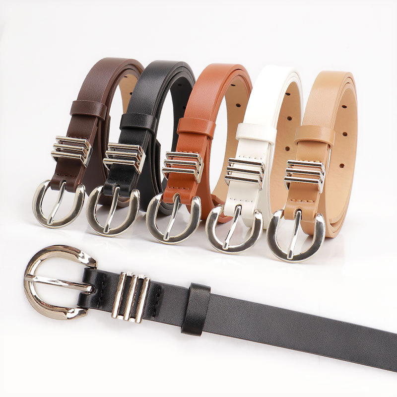 Spring and summer new belt women's fashion all-match jeans casual pants women's belt Korean commuter high-end feeling belt