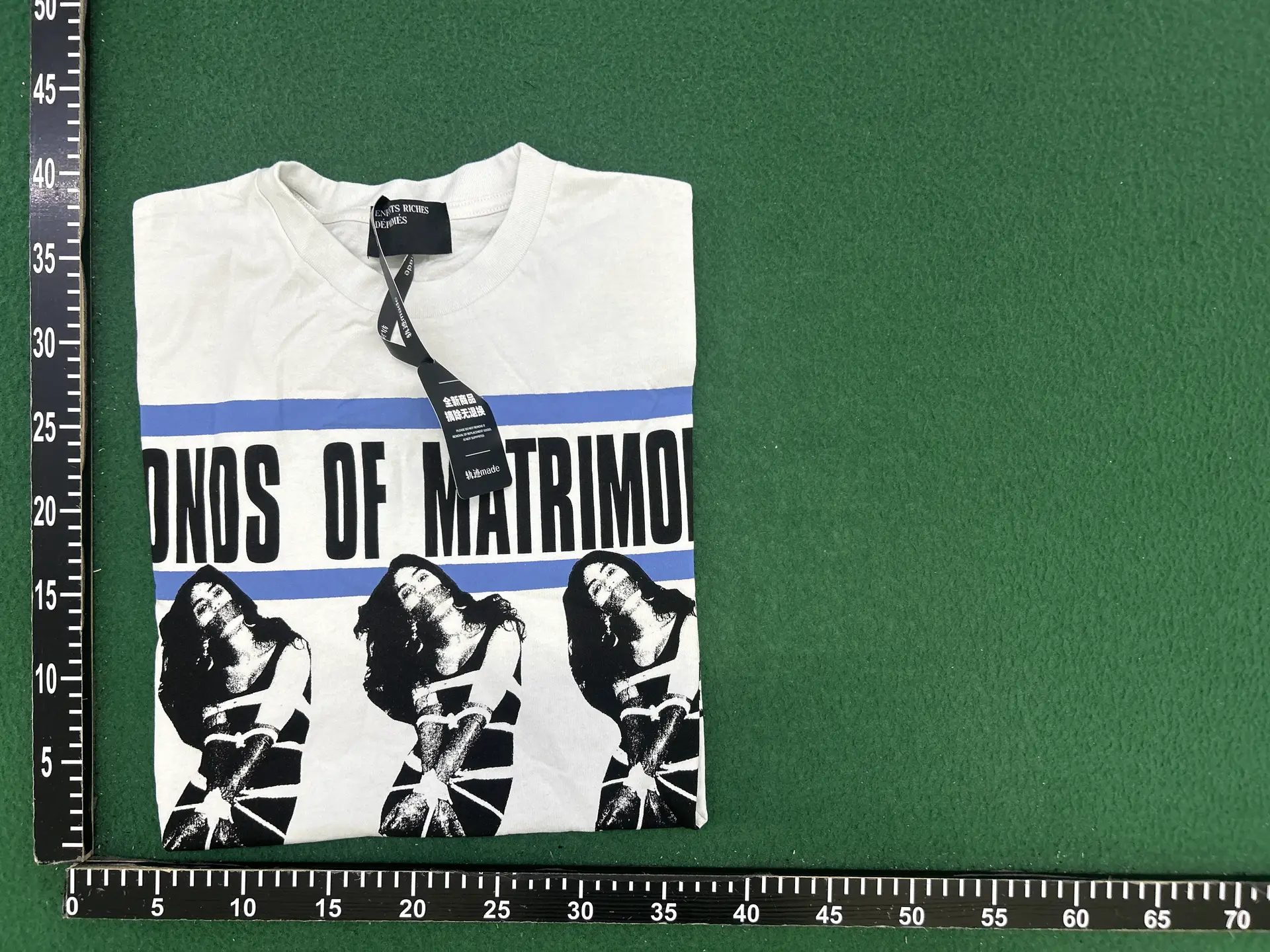 Enfants Riches Deprime ERD24ss Melancholy Richie Madonna Portrait Print T-Shirt
