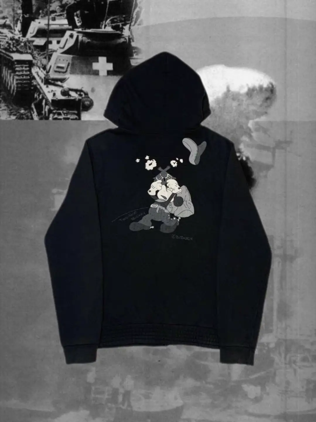 [Available] Bdss Roar× Roen Black Hoodie