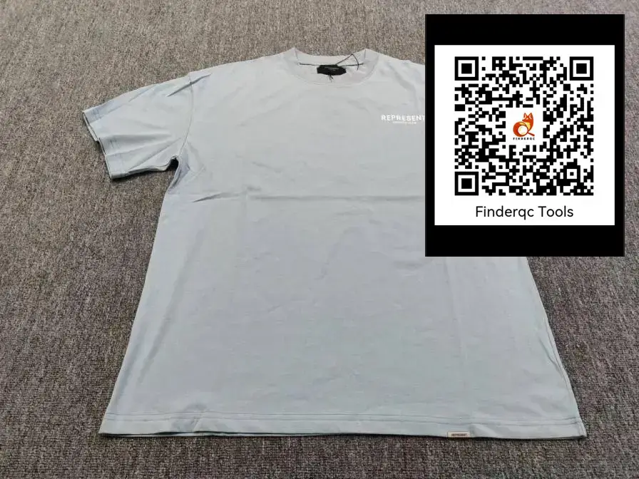 Represent Rep Letter Short-Sleeved Men's Loose Bottoming T-Shirt Women's Couple High Street Fog Trbottomy Brand Ins Summer