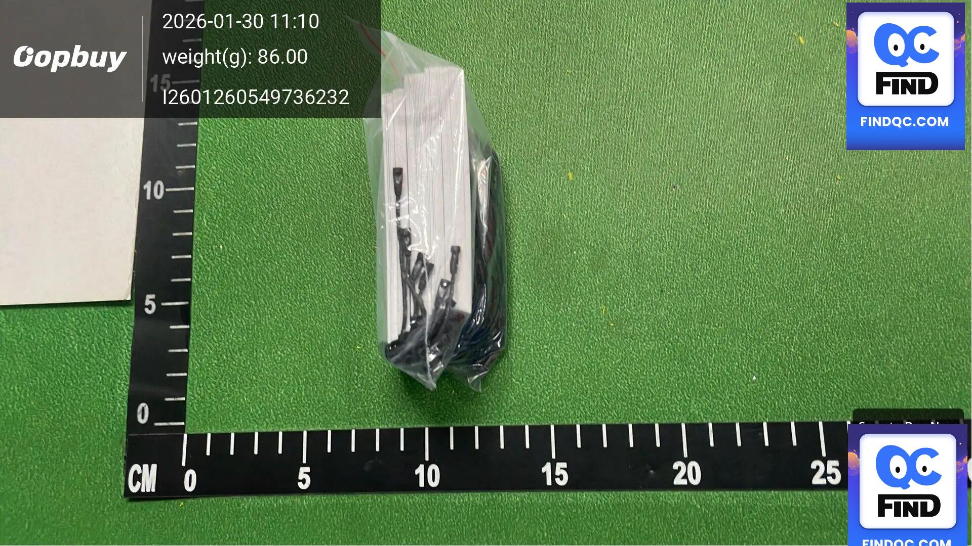 Vinted Inspection Label — fotografie QC 2