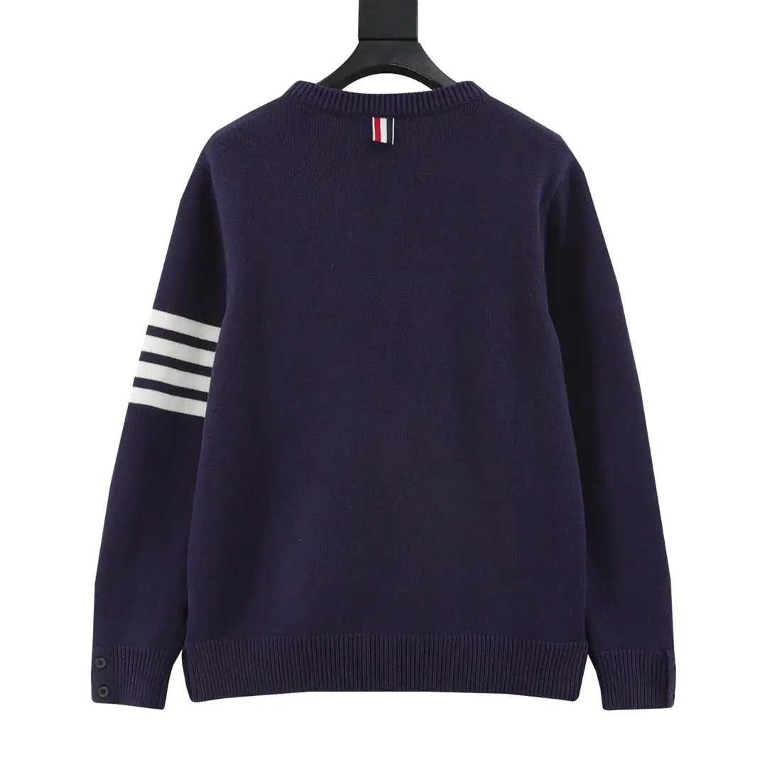 TB Crew Neck Knit Sweater, Unisex