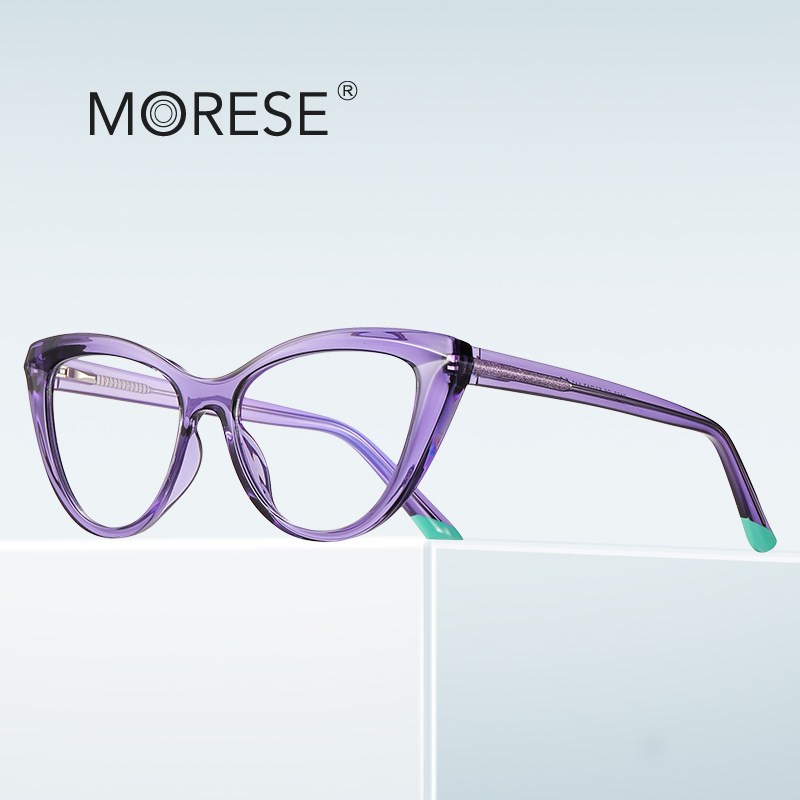 Fashion anti-blue light glasses 2152 cat eye Internet celebrity student universal glasses frame ins style European and American new plain glasses