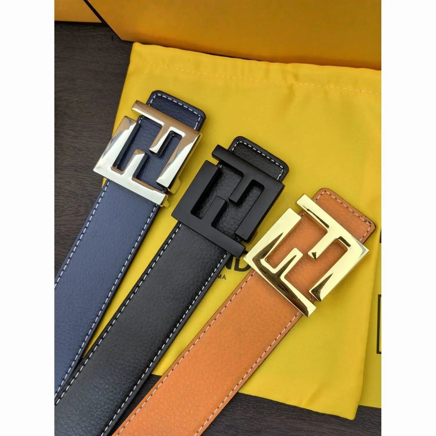 Fendi Roma Belt Foto QC de WEIDIAN na Qualit.ly