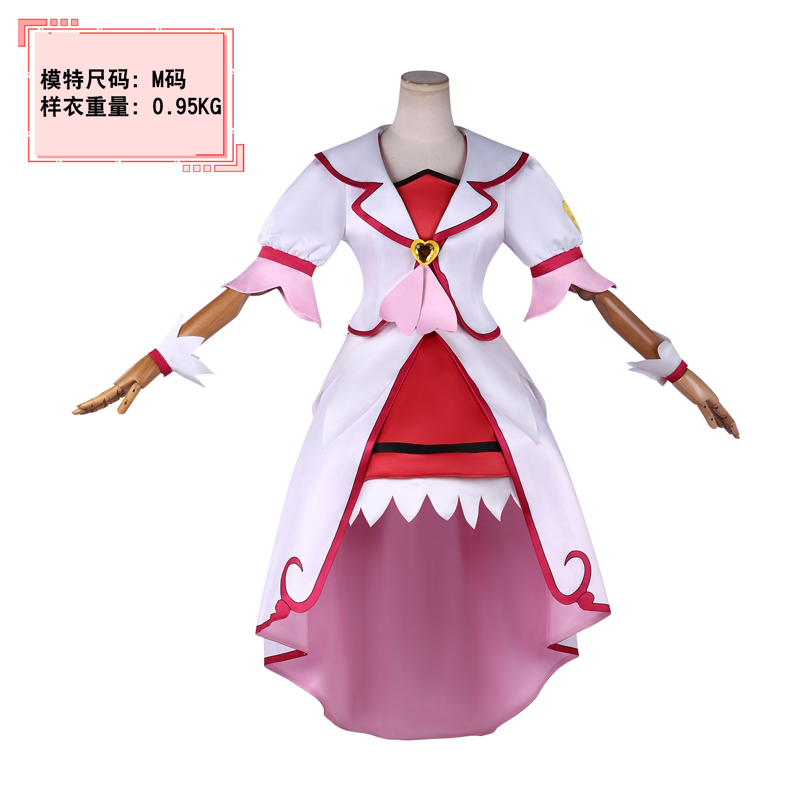 Pretty Cure: Akuari Cosplay - Akuari Ace Angel Cosplay - 2D Anime Character Role Play