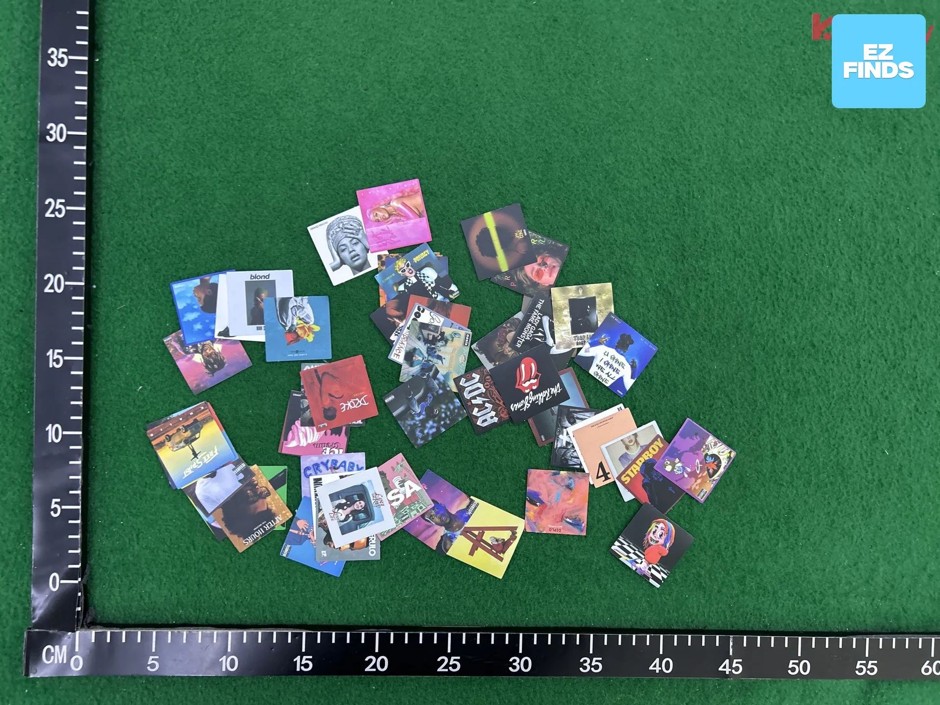 55 European and American Singer Music Album Stickers for Luggage, Laptop, Guitar, Phone Case, Waterproof and No Glue Residue QC photo from TAOBAO on Qualit.ly QC