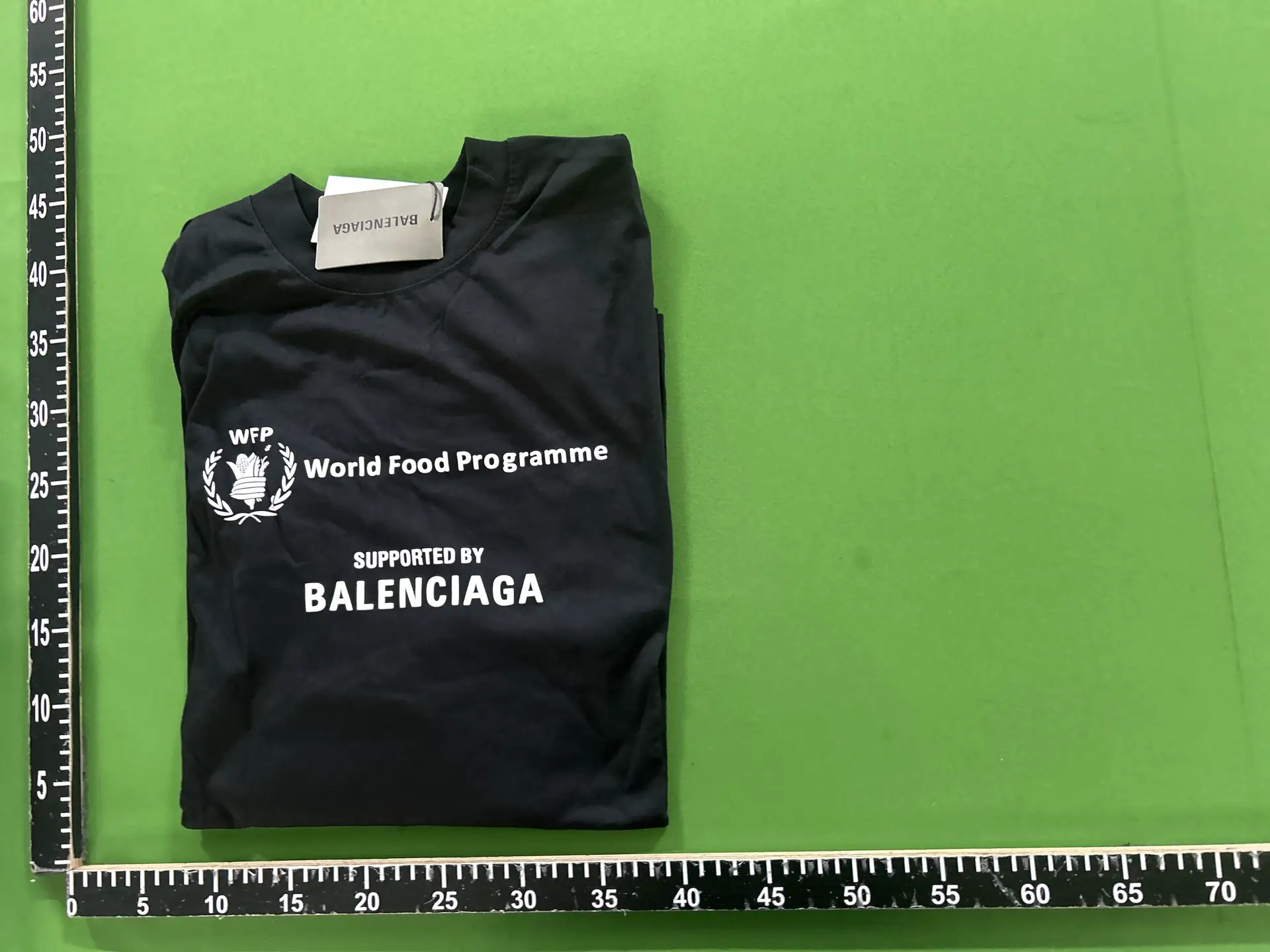 Balenciaga World Food Programme T-shirt Black
