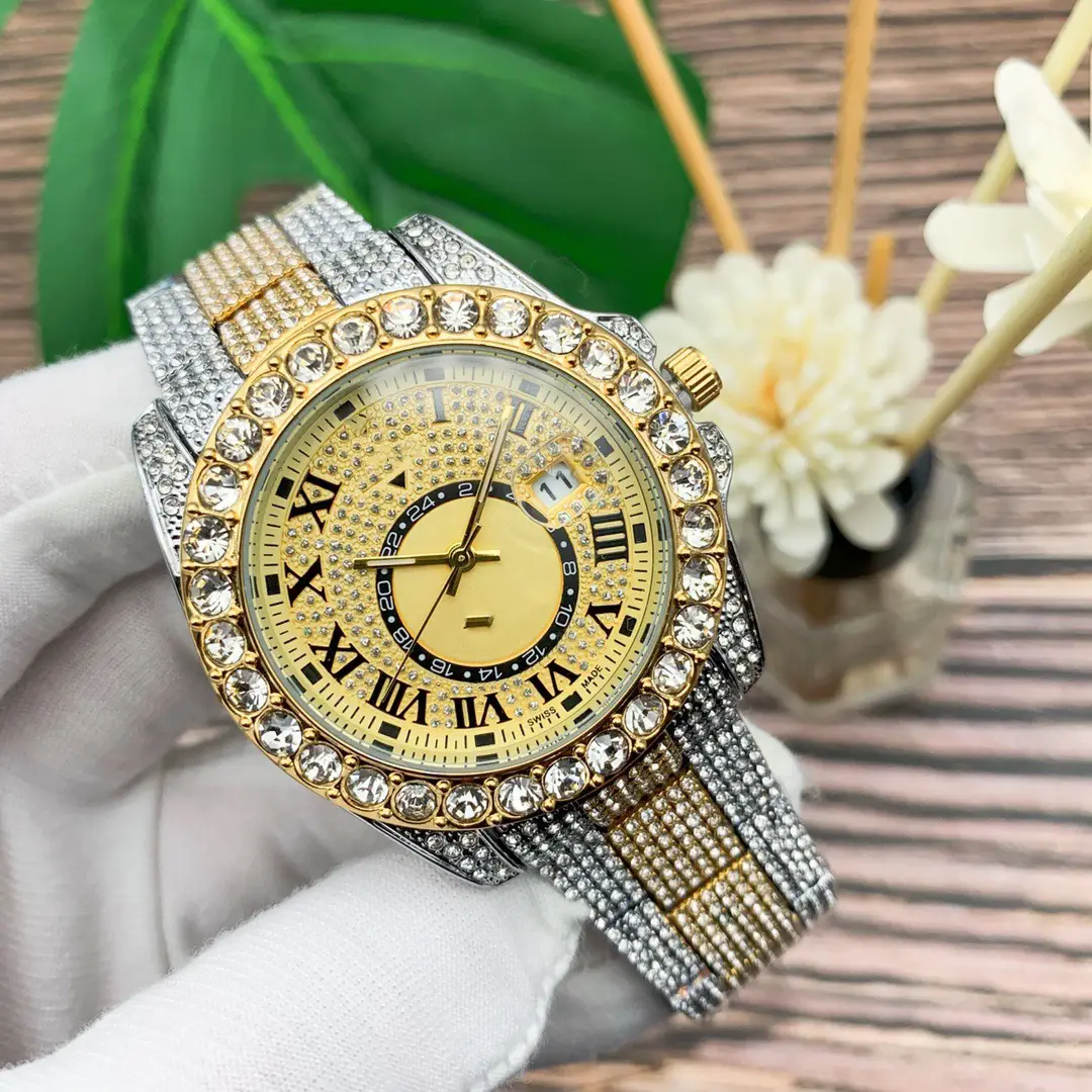 Cross-Border E-Commerce Popular Quartz Full-Featured Watch Wish Aliexpress Dunhuang Online Watch Factory Direct Sales
