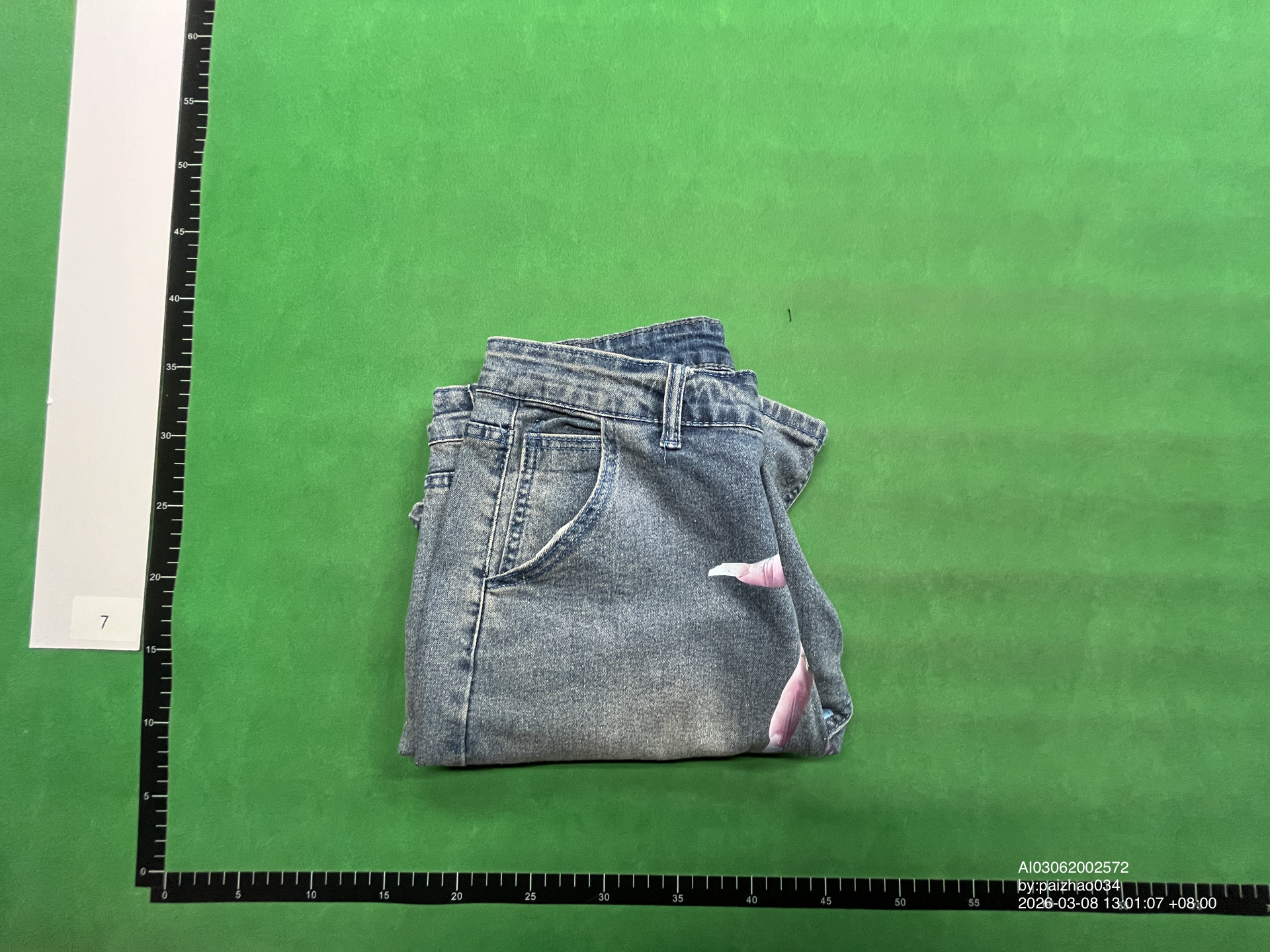 Cross-border European and American Y2K Hip Hop Trendy Pattern Printed Denim Shorts Men's High Street Trendy Brand Couple's Casual Pants QC
