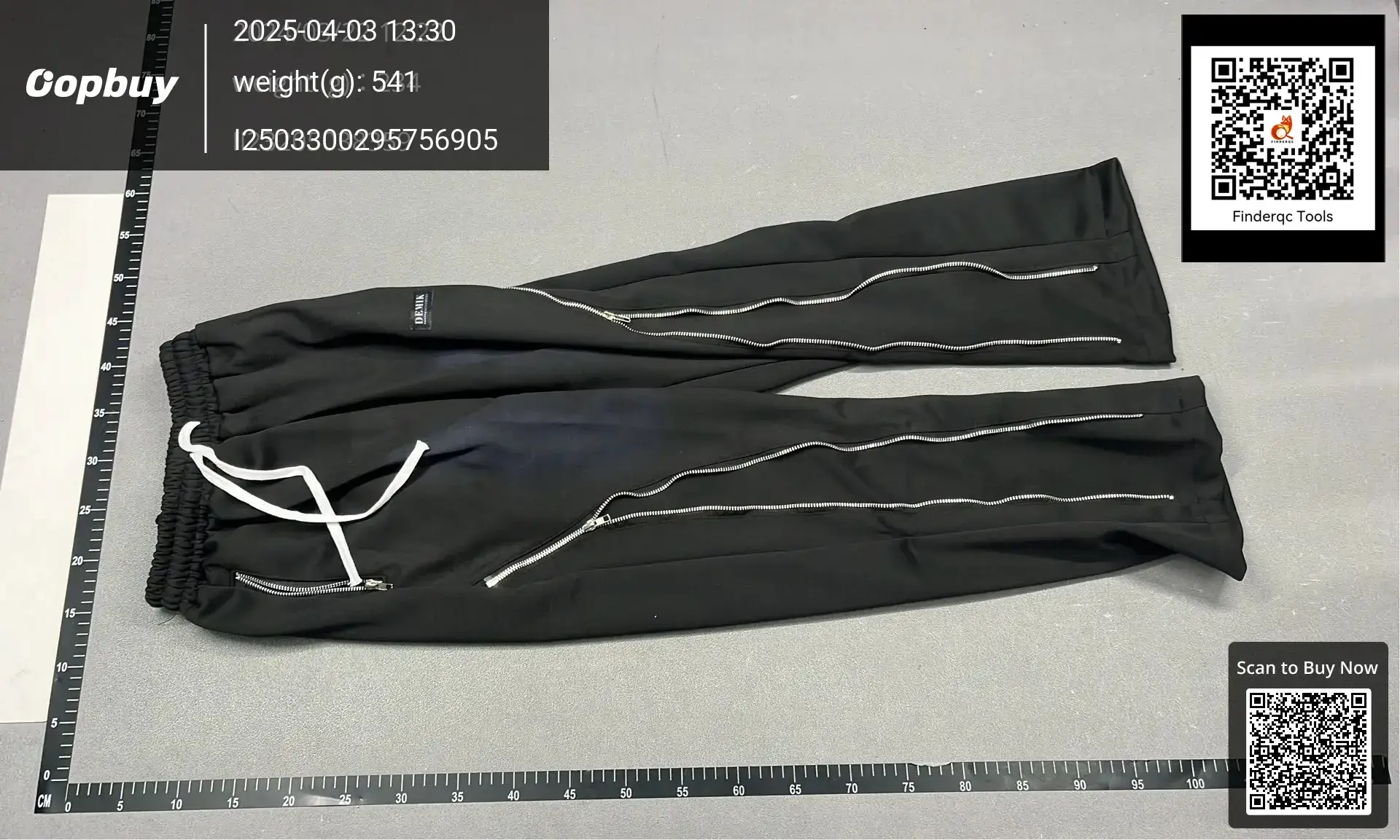 Nothing Retro Zipper Design Sense Wei Pants Men's and Women's European and American Casual Pants High Street Loose Pants Cross-border AliExpress Trendy