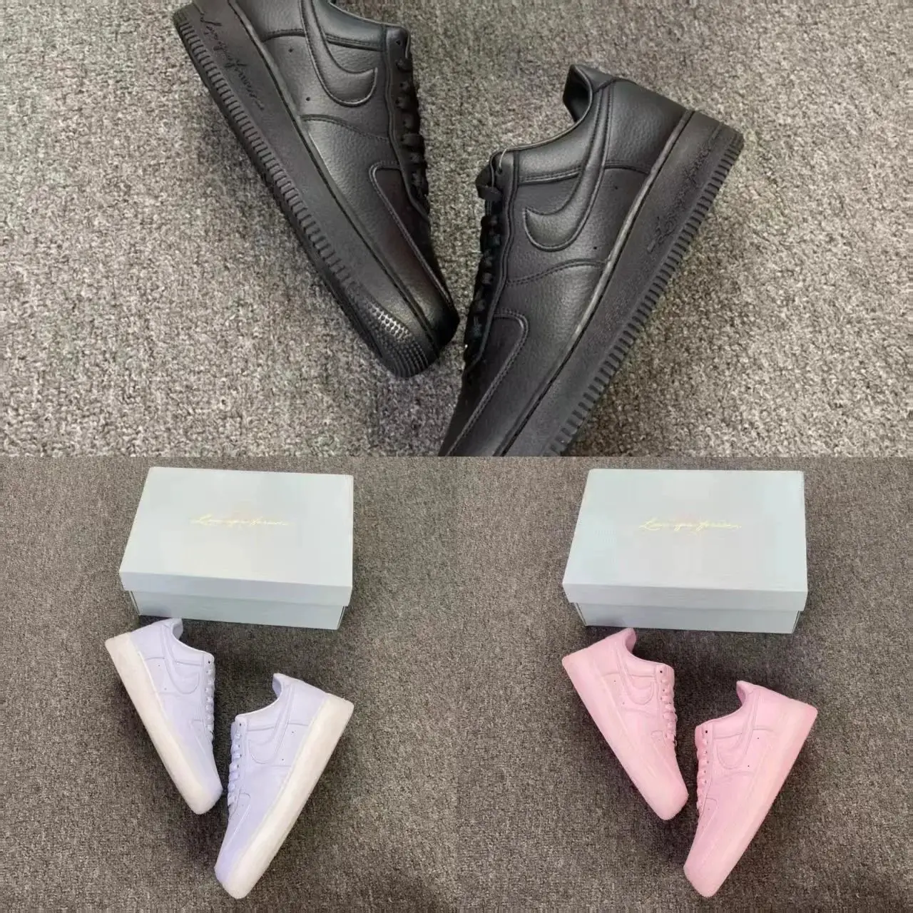 G版 NOCTA X AIR FORCE 1 DRAKE【红桃心】联名款 新出三色合集