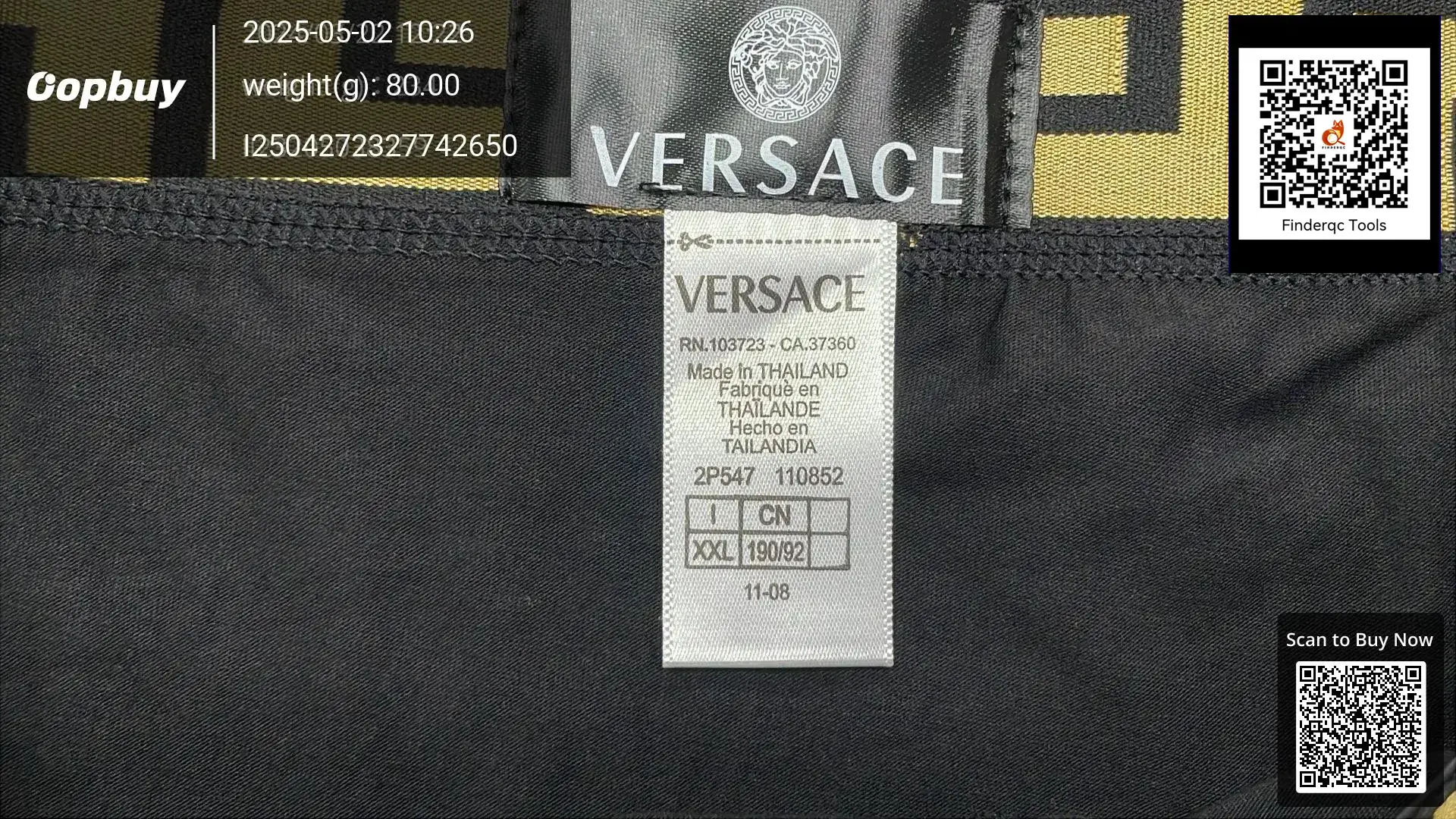 Versace Men's Cotton Boxer Briefs