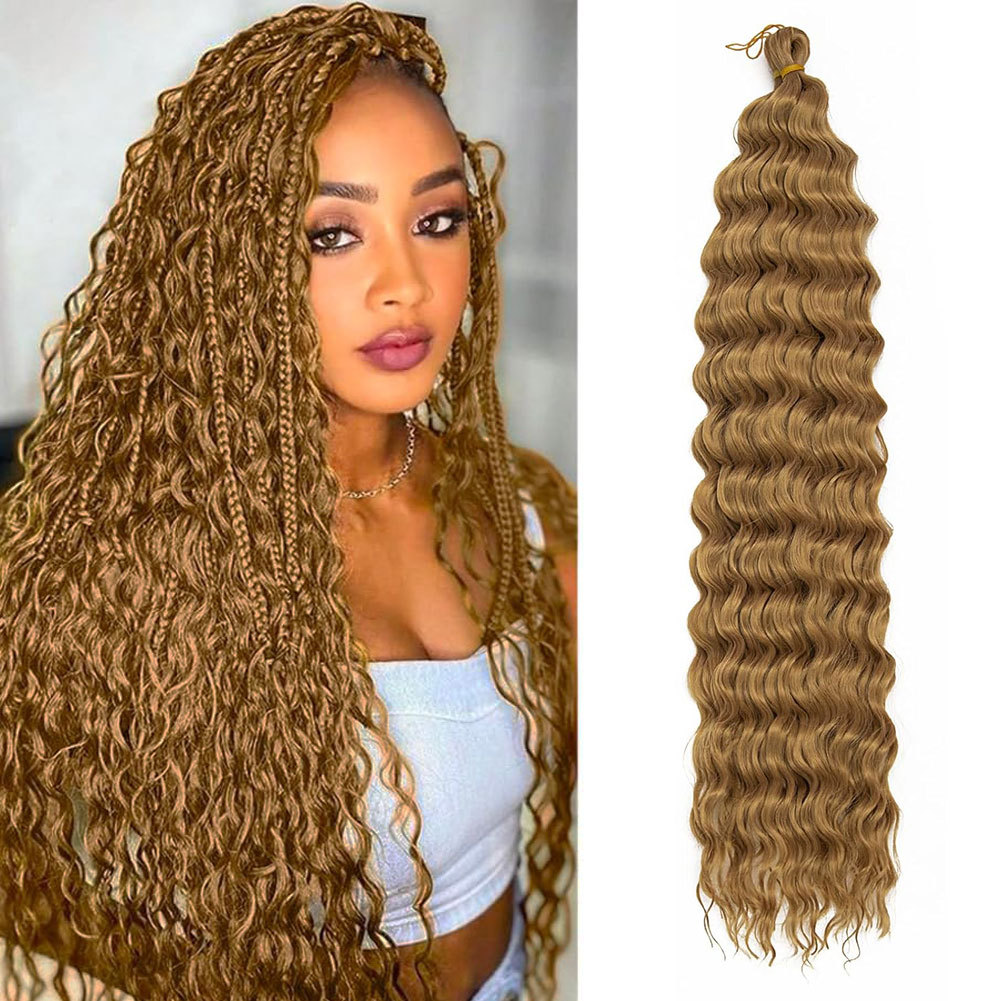 18 "DeepTwist High Temperature Silk Latin American Roll White Long Curly Hair Twig Kinky Cur l Braids QC-Foto von 1688 auf Qualit.ly