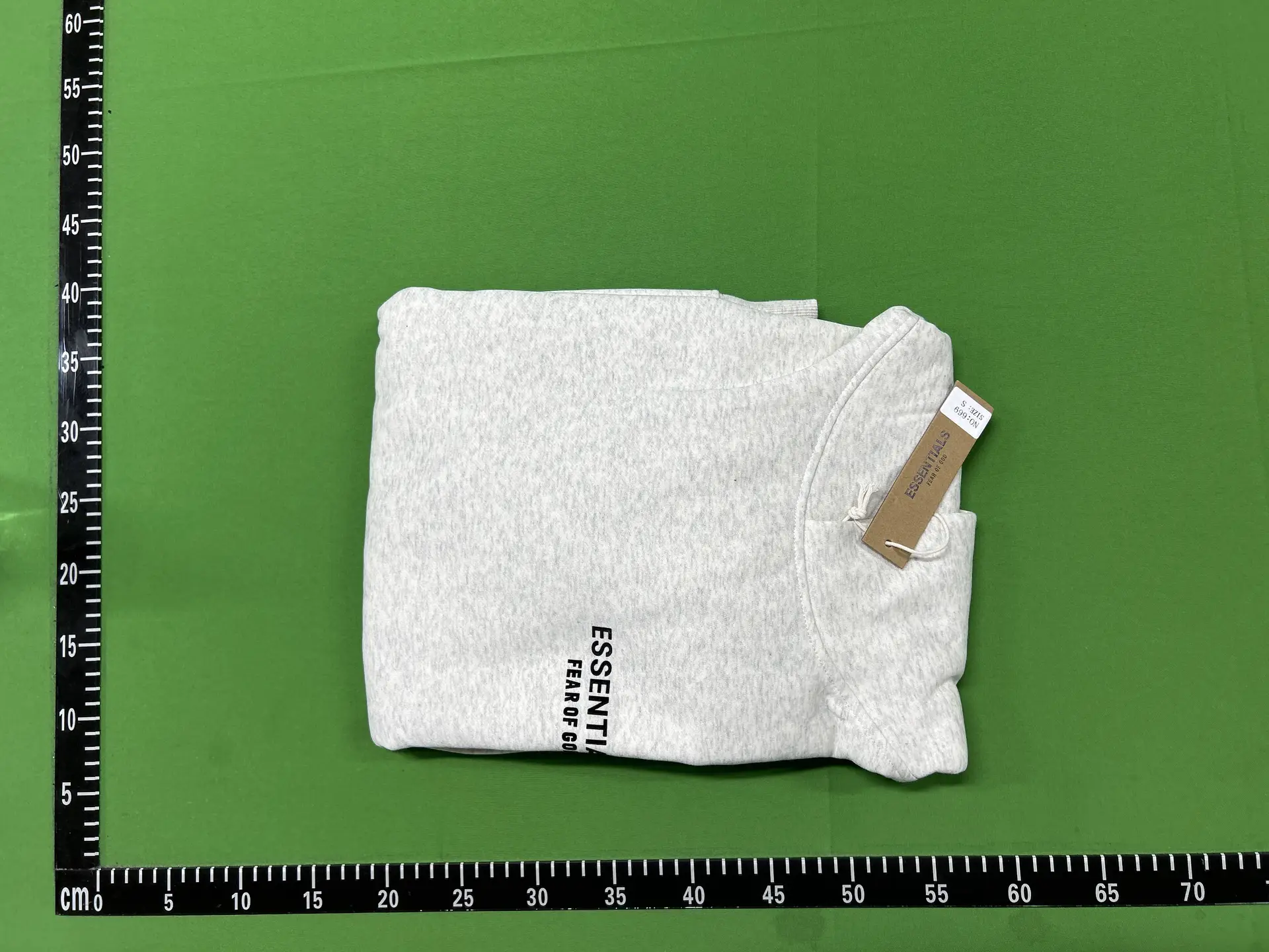 Fear of God Essentials Hoodie Light Heather Oatmeal