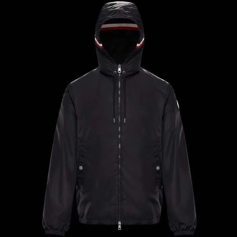 Moncler Black Hooded Jacket