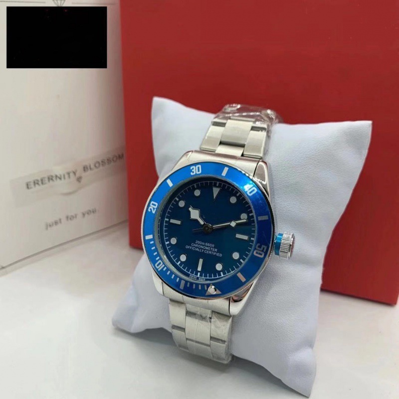 2021 cross-border e-commerce spiral crown round quartz ordinary single folding buckle casual pointer watch