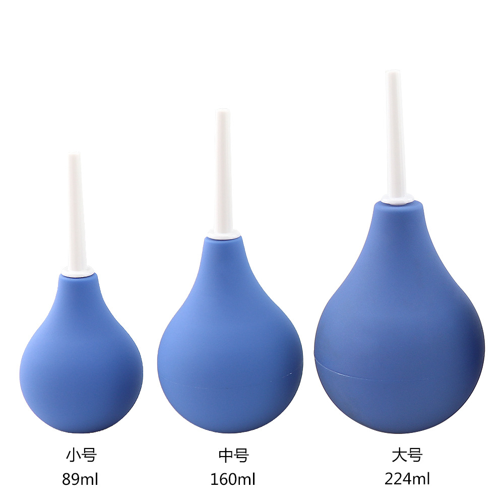 Factory Wholesale Anal Ball Enema Device 220ml Small Vaginal Cleaner Adult Products Dropshipping