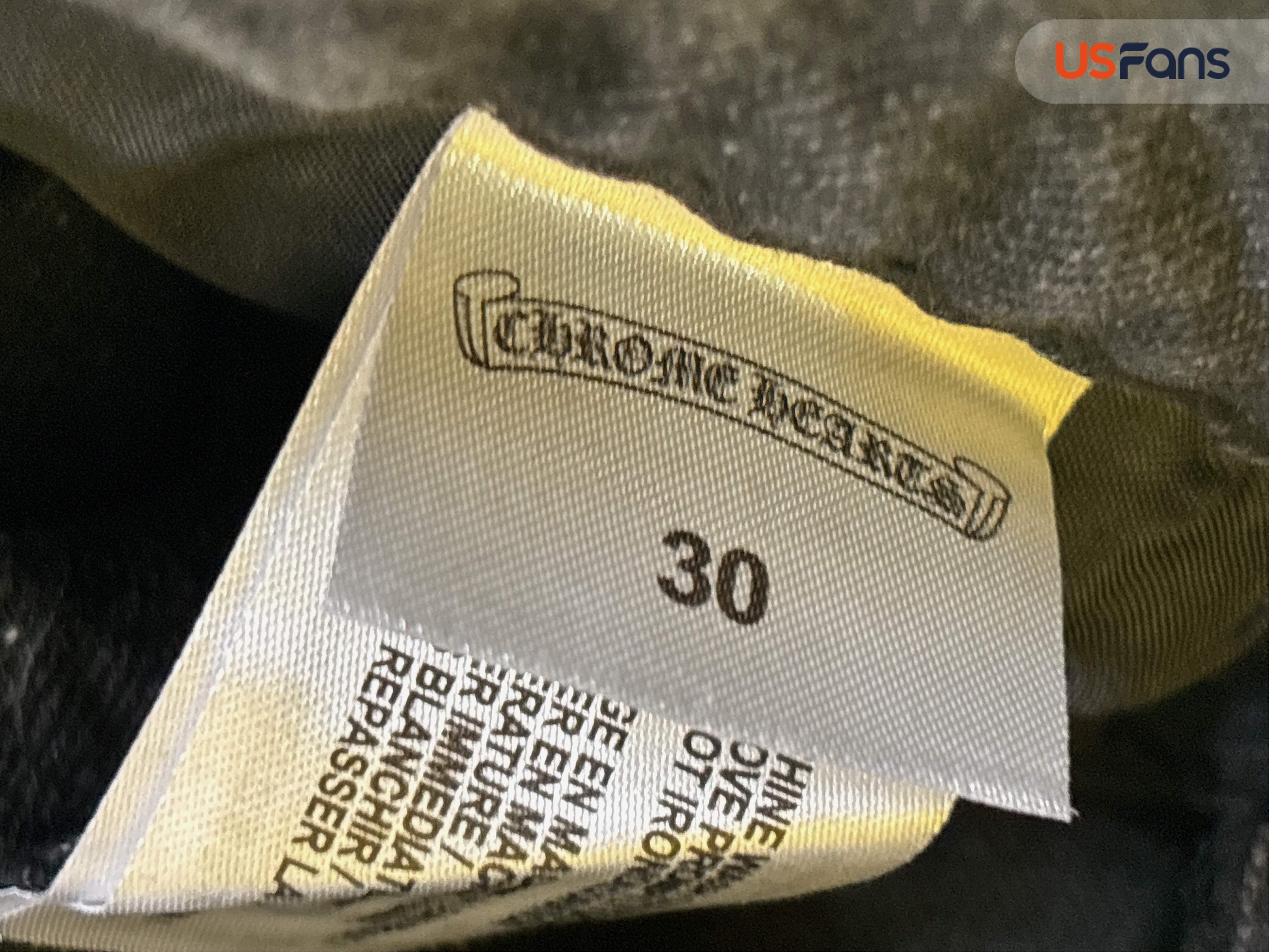 Chrome Hearts Denim Shorts Black QC