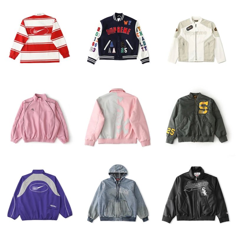 WEEK sup重磅联名Varsity CottonJacket