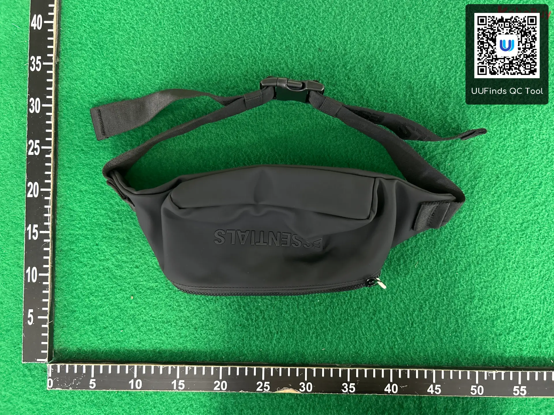 Essentials Waist Bag Black