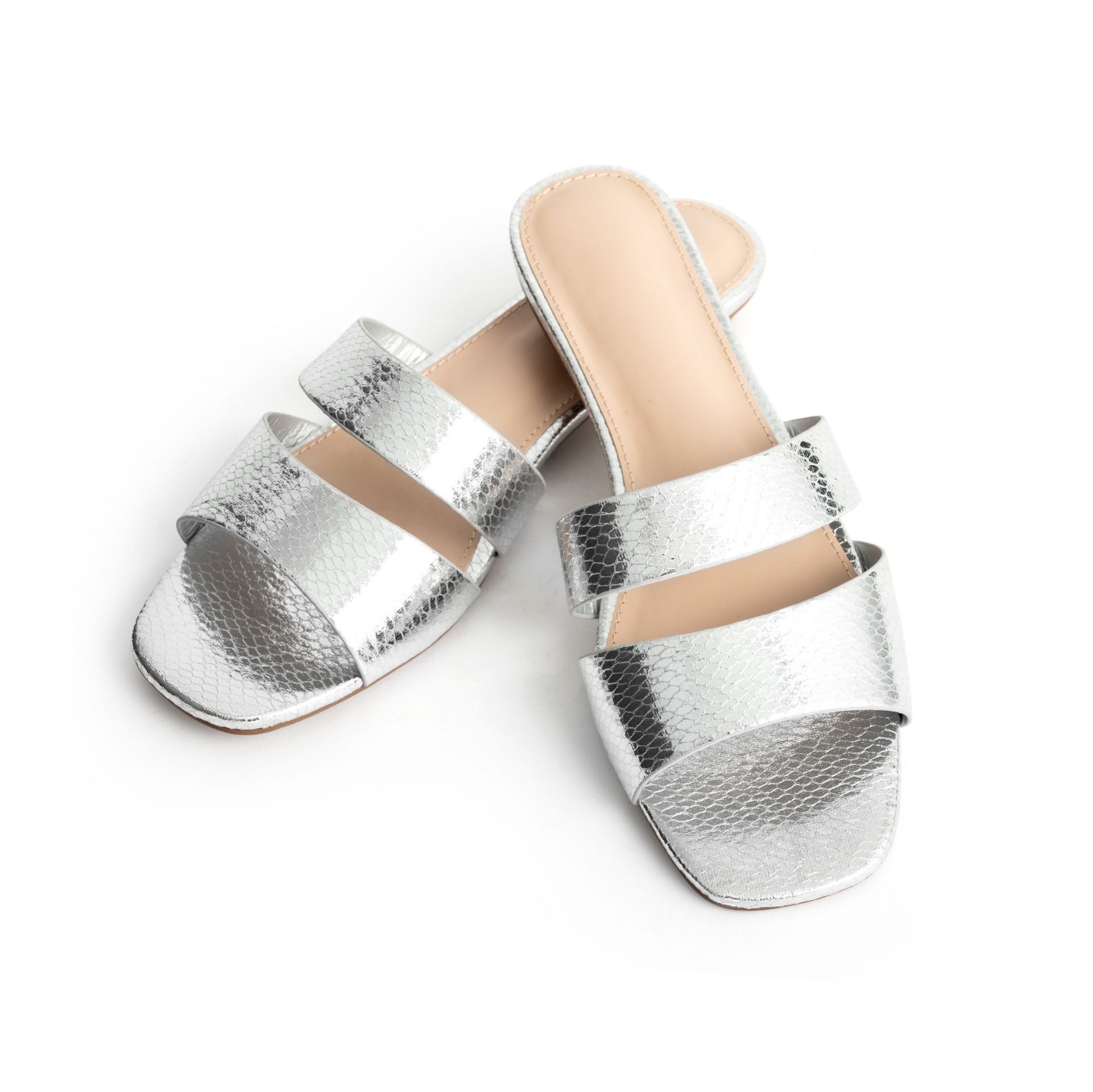 Spot Women Slides Slippers Flats Summer Women's Casual Round Toe One-Line Outer Wear Beach Sandals