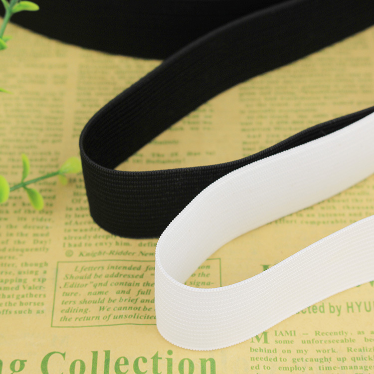 Spot supply cotton herringbone belt natural color white black dyeable webbing Hemming strip Hemming strip