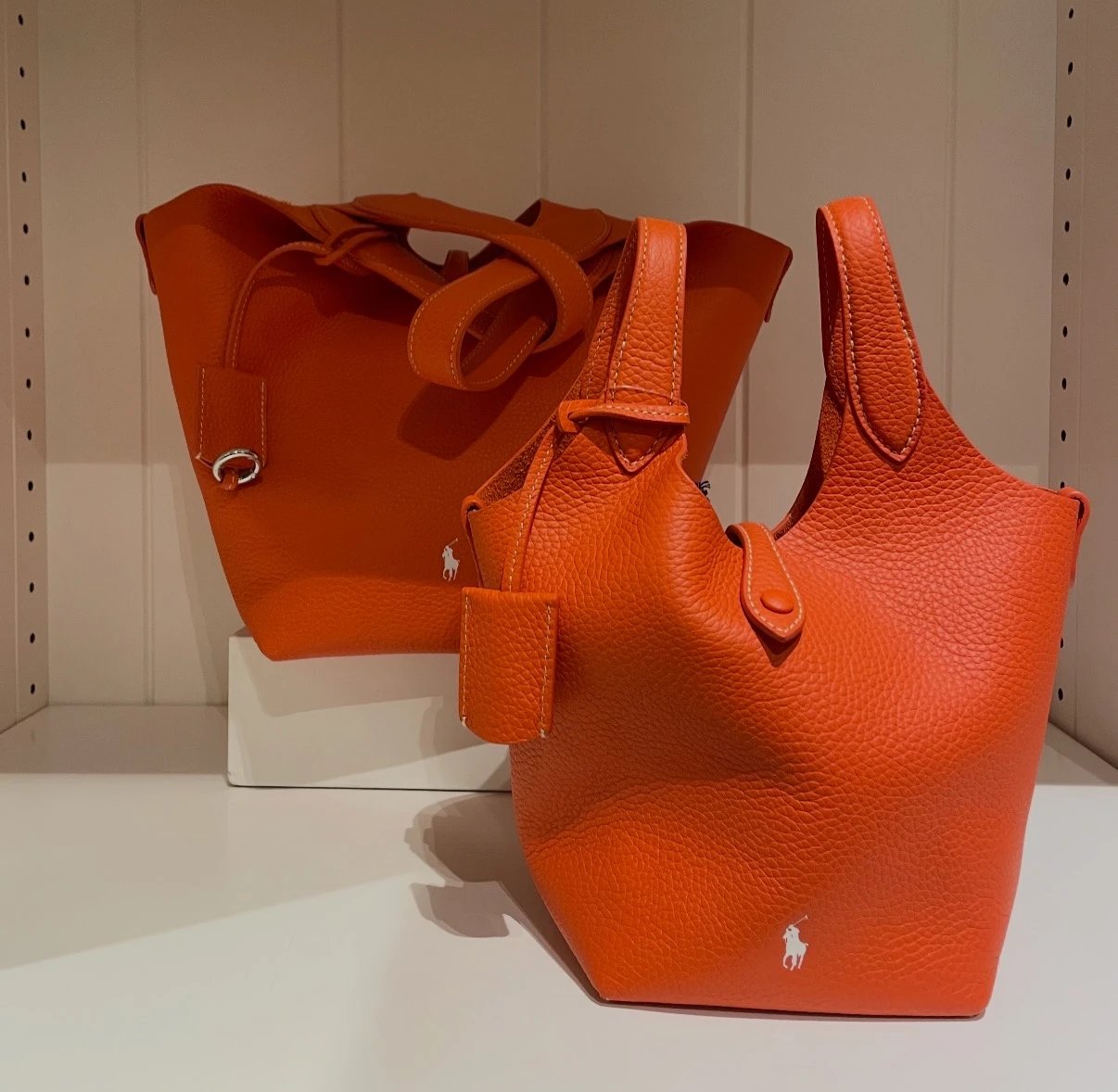 Polo Ralph Lauren Leather Handbag