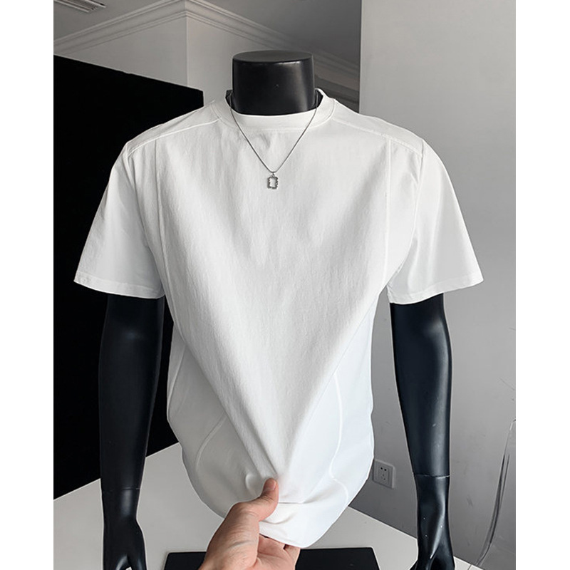 Ice-Feel Quick-Dry Short-Sleeve T-Shirt for Men, 2026 Summer Regular Fit Slim T-Shirt, Men's American-Style Sports Half-Sleeve Top