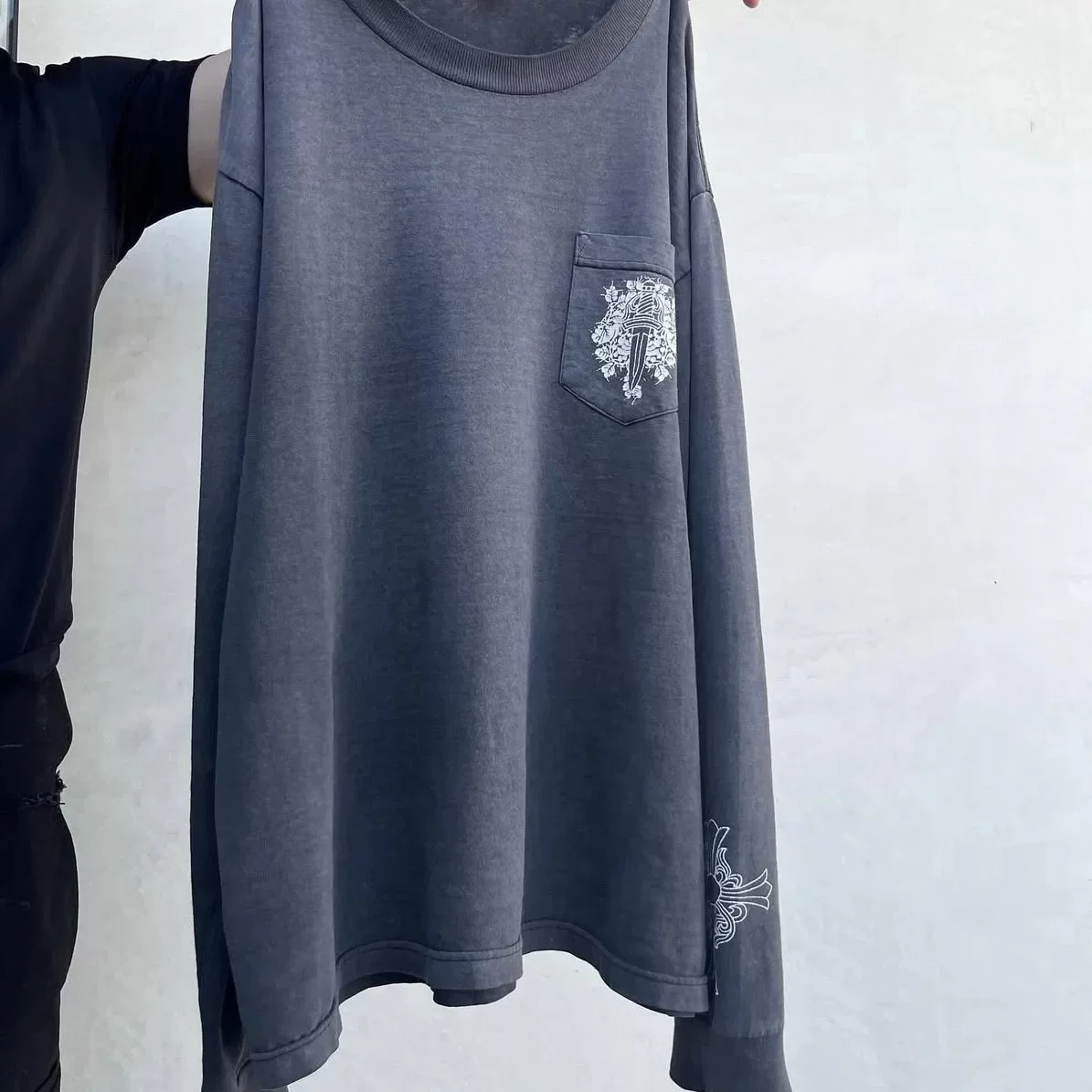 Can't buy CH style 90s vintage natural color short sleeved prince style tee