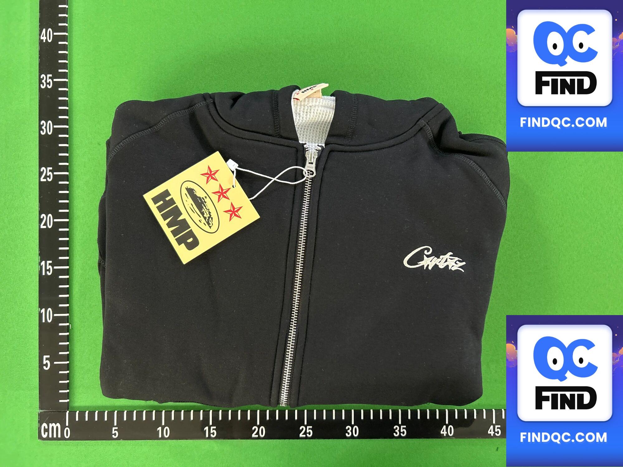 Corteiz Cr Hmp Open Hem Set-Black QC