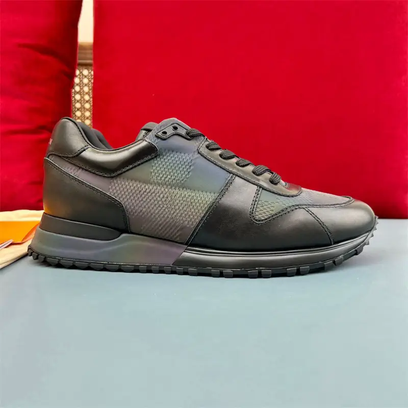 Vidonna 2025 New arrival Spring Genuine Leather Casual Shoes Men's Shoes Sneakers Thick Sole Running Shoes Couple Dad Shoes Summer