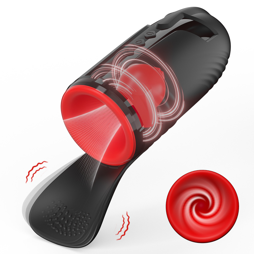 Subaru Trainer Men's Sucking Rotating Vibrator Penis Clip Suction Massager Adult Sex Toys Wholesale