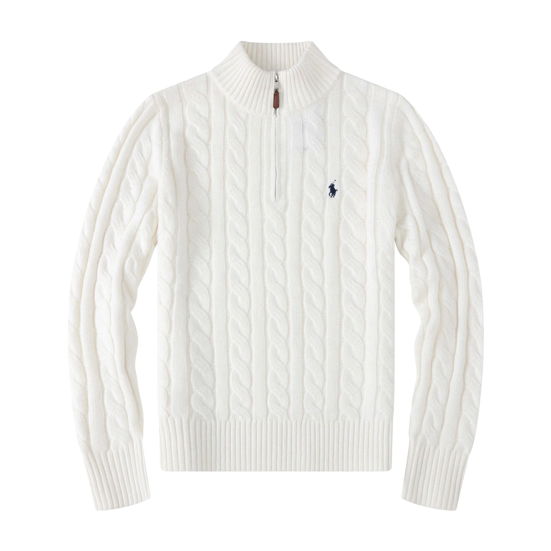 Polo Ralph Lauren Cable Knit Quarter Zip Sweater