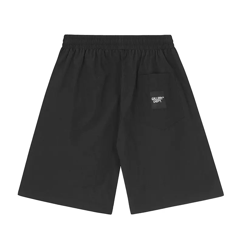 Gallery Dept Retro Vintage Casual Shorts High Street Drawstring Casual Pants Embroidered Logo Beach Pants