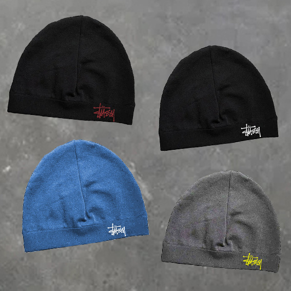 Cross-Border European and American Trendy Hip-Hop Style Pullover Hat Fashion Casual Trendy Unisex Letter Embroidery Double-Layer Beanie Cold Hat