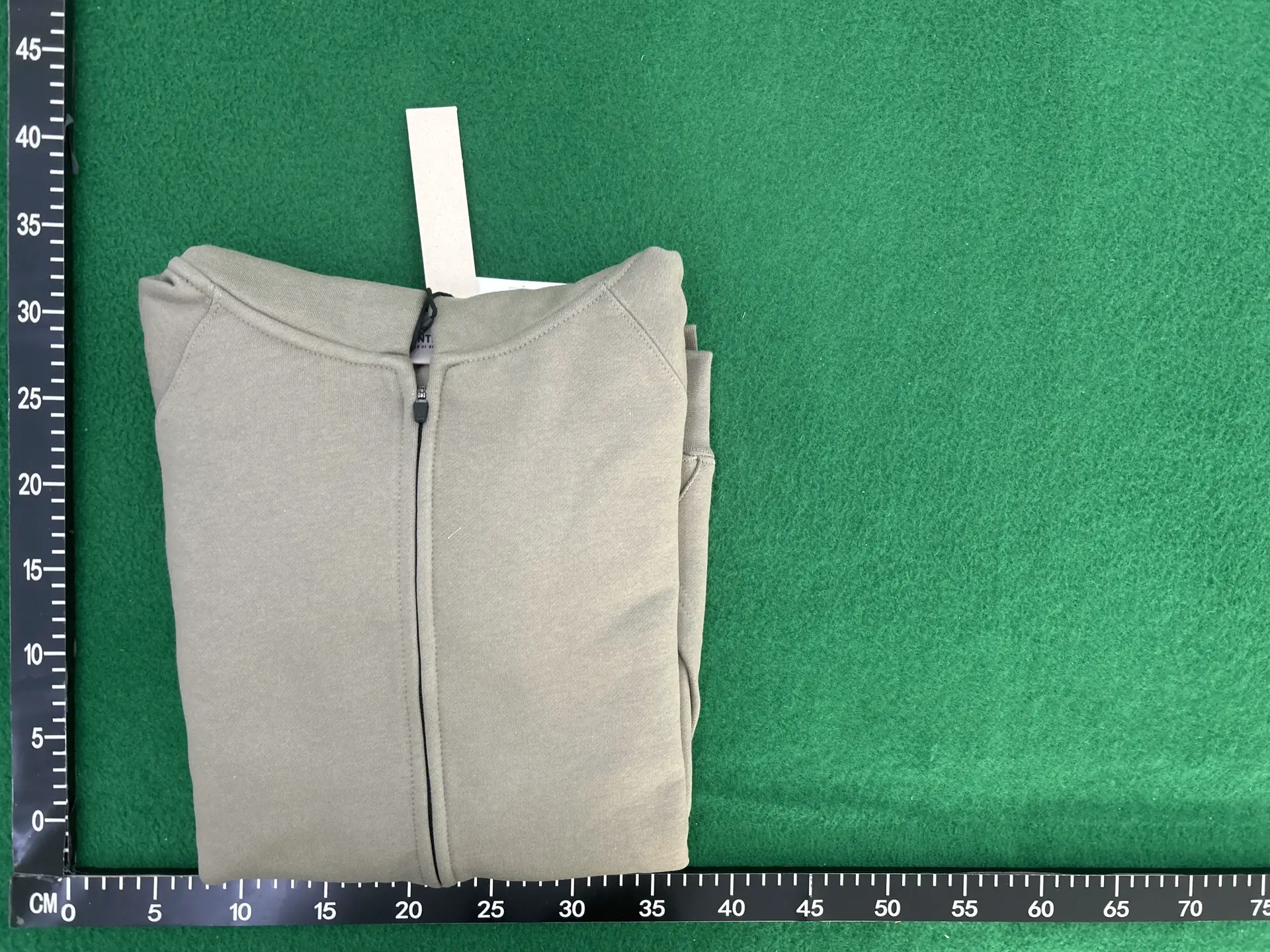 New compound line ESSENTIAL high street loose zipper hooded jacket couple padded sweater